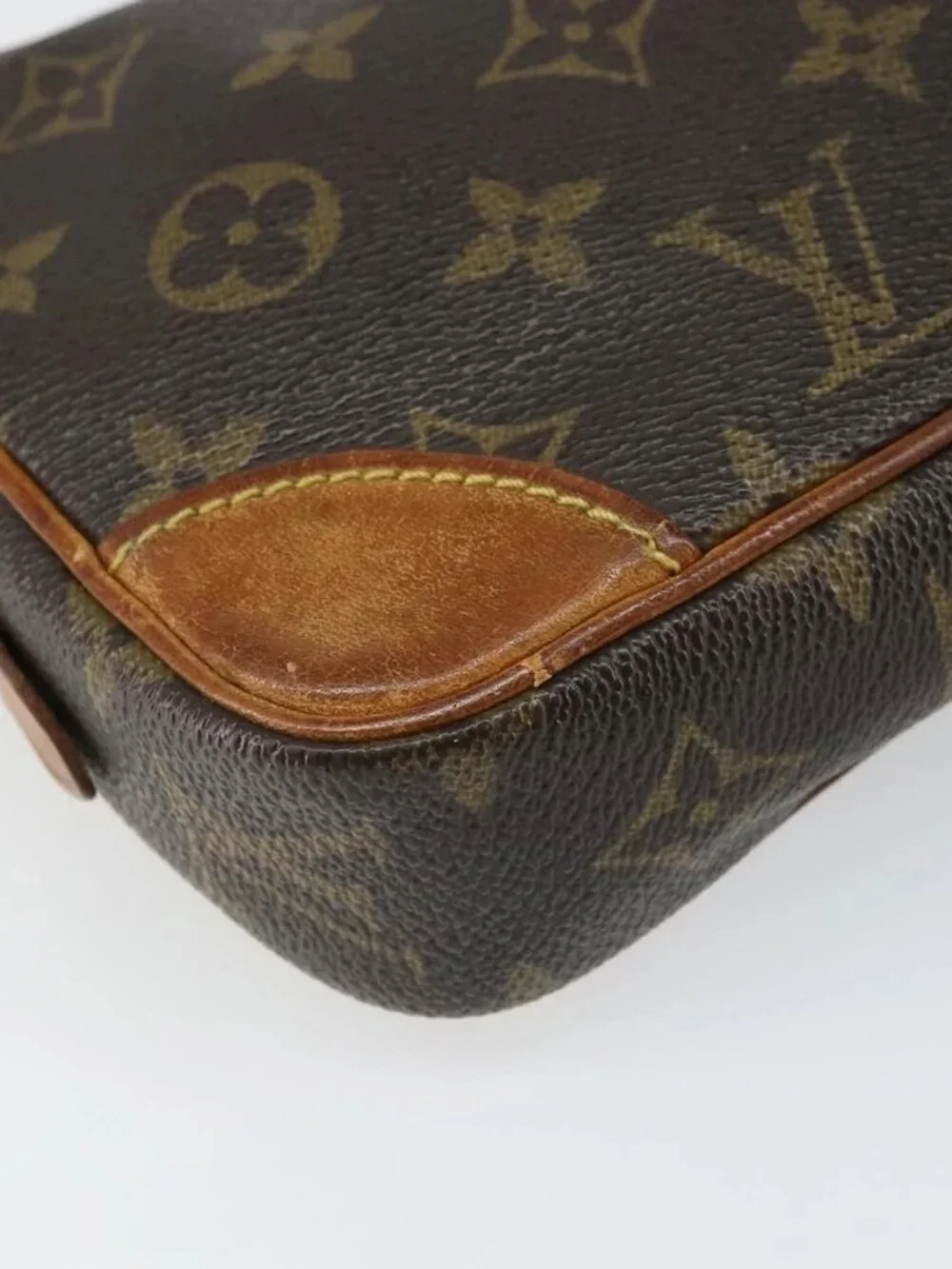 LOUIS VUITTON Monogram Marly Dragonne PM Clutch Bag M51827 LV Auth 166581